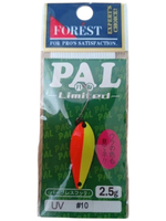 Блесна PAL Limited Forest микроколебалка весом 2,5 грамма для ультралайтового спиннинга #10