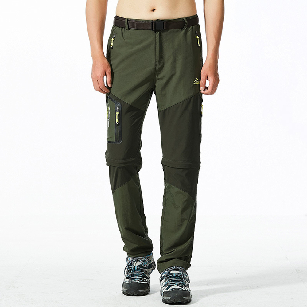 Брюки лето 2в1 OUTDOOR 2755 - Зеленый