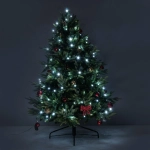 Новогодняя гирлянда нить белый 10м IP20 400-002 белый, LED