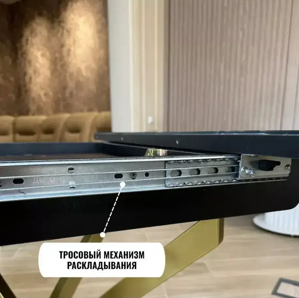 Обеденная группа NGVK Лакшери черный мрамор стулья Кресло Оливковый