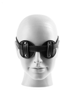 Кожаная маска на глаза Blinder Mask (Цвет: черный)