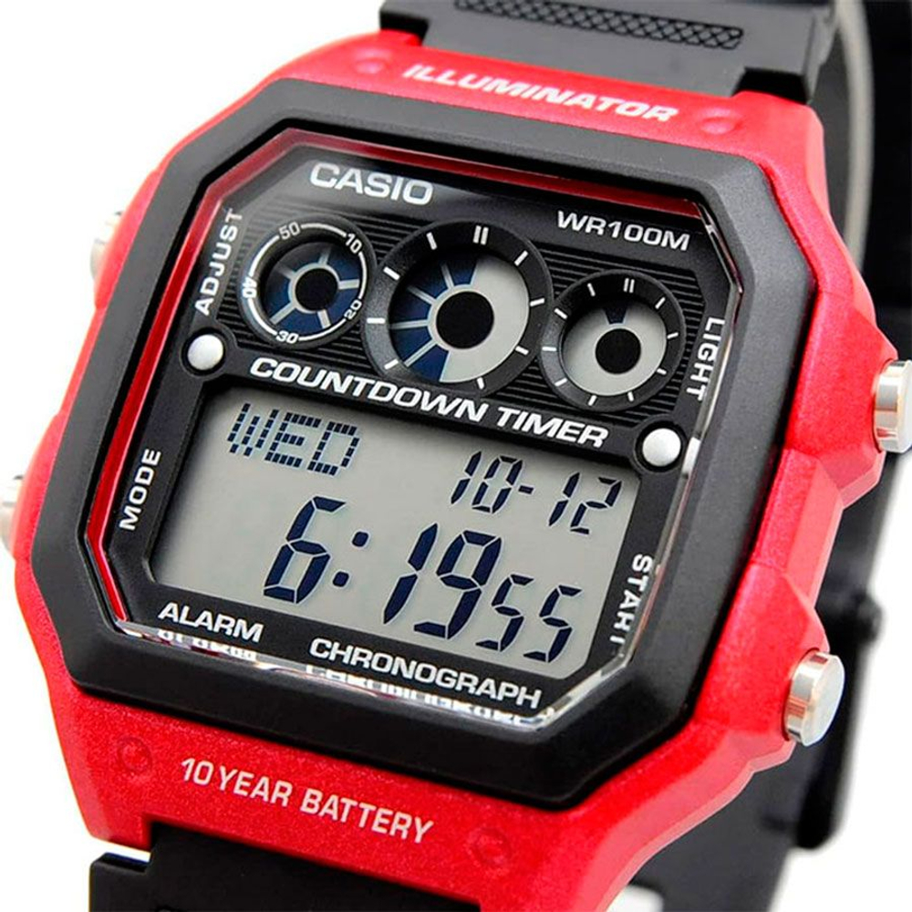 Мужские наручные часы Casio AE-1300WH-4A