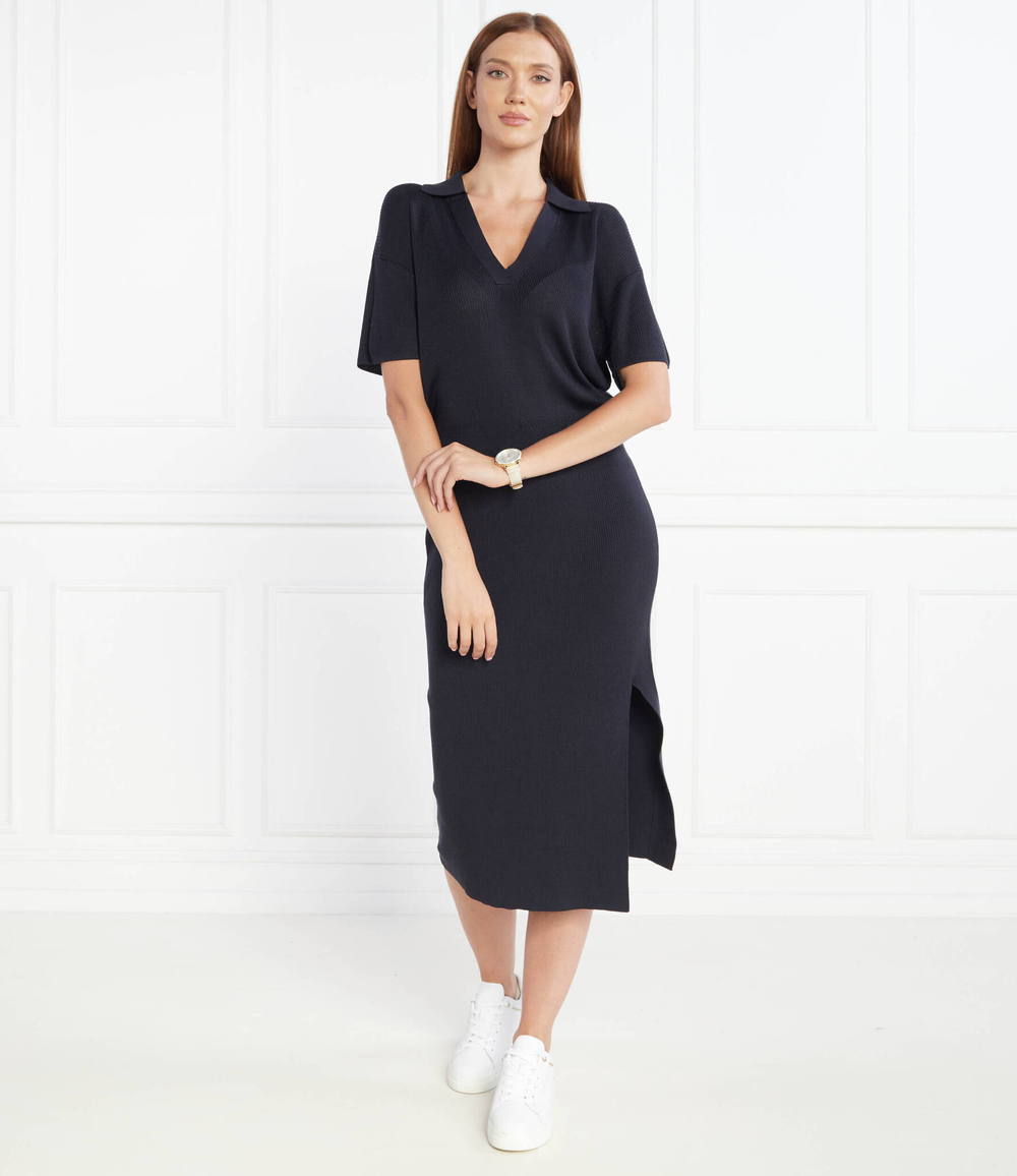 Платье OPEN ПОЛО BLOUSSON SS Tommy Hilfiger - темно-синий(WW0WW38886)