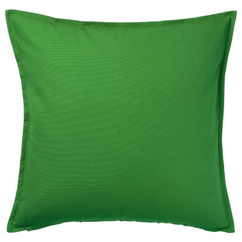 Чехол на подушку IKEA GURLI (ГУРЛИ), Ярко-зеленый, 50x50 см
