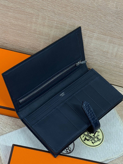 Портмоне Hermes из кожи крокодила