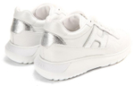 HOGAN Leather Low top Casual Shoes Women"s White