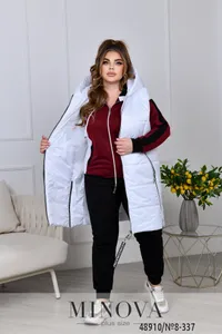 Костюм 8-337-марсала-белый Minova