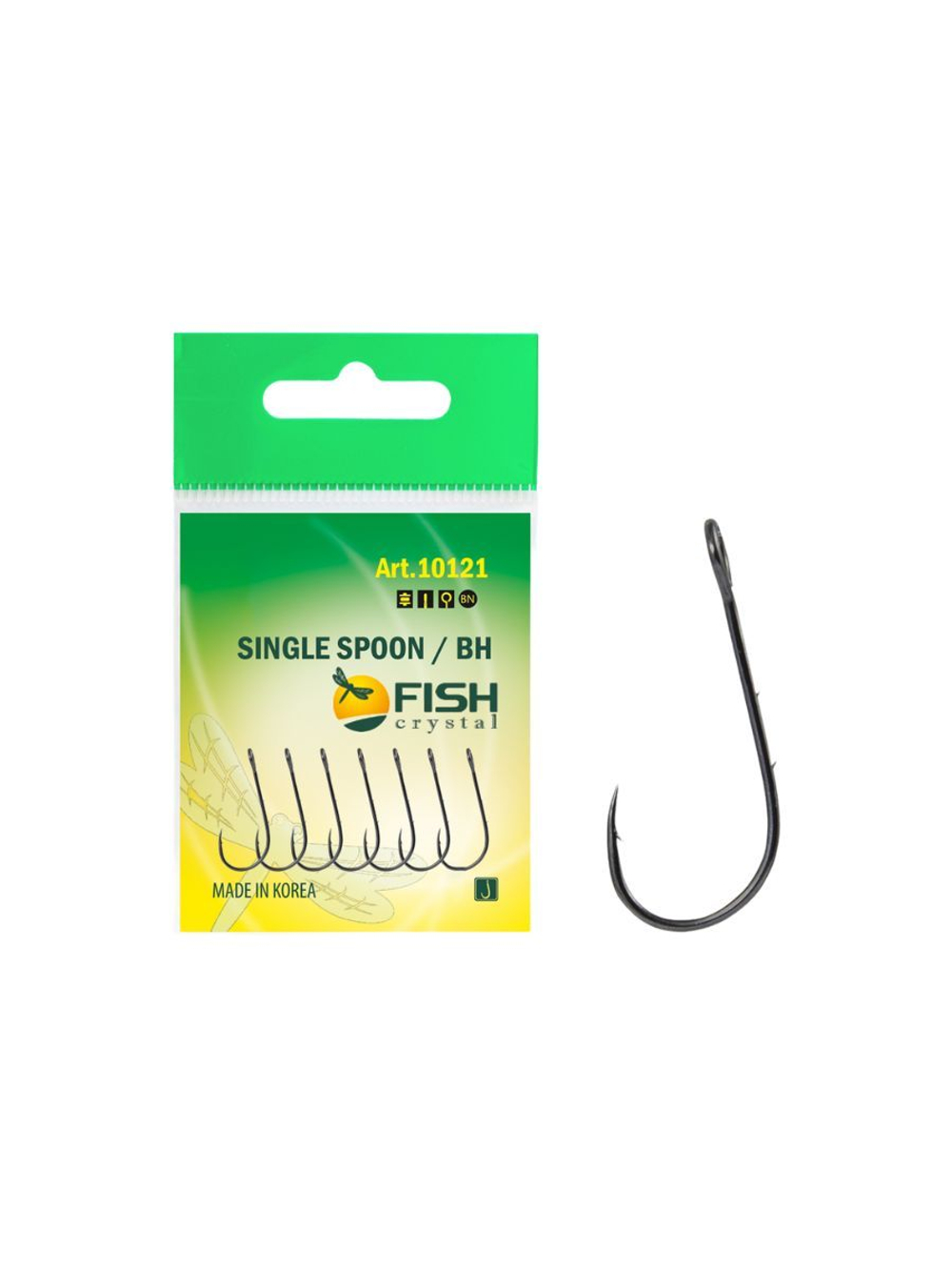Крючок рыболовный SINGLE SPOON BAITHOLDER с БОЛЬШИМ ухом 10121 №1