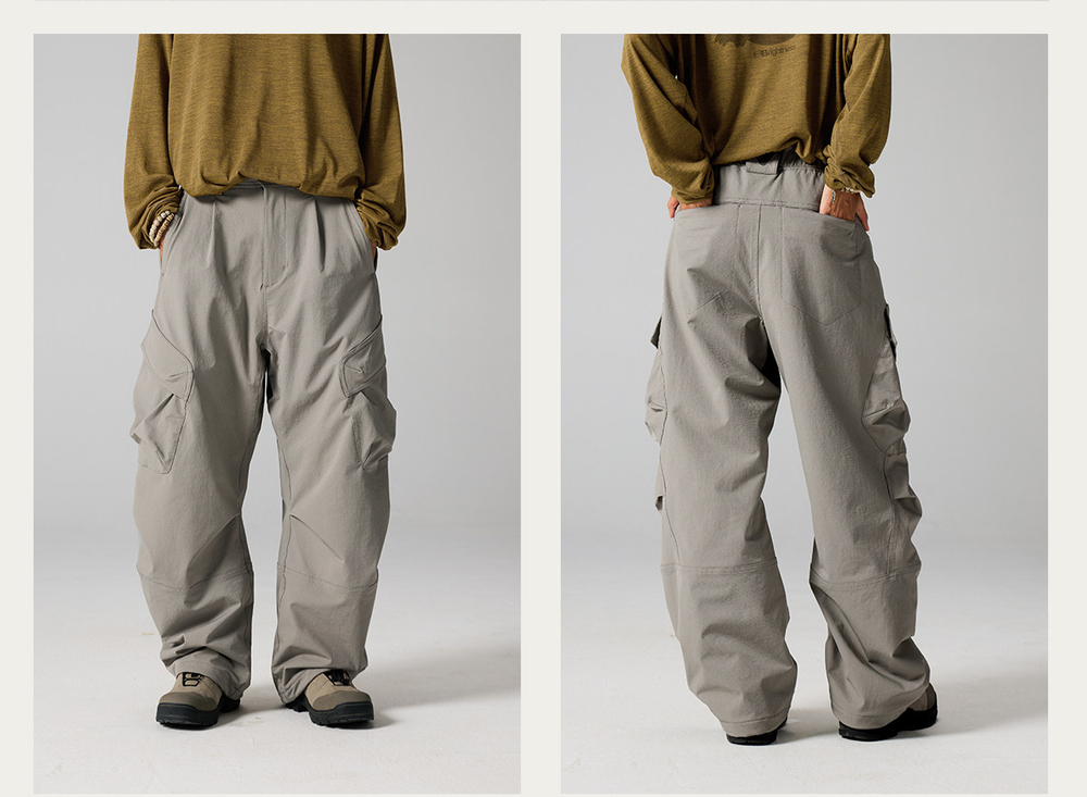 WMNS Штаны Nothomme BlueMonte Heattech Wide серый