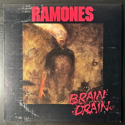 Ramones ‎– Brain Drain (Италия 1989г.)