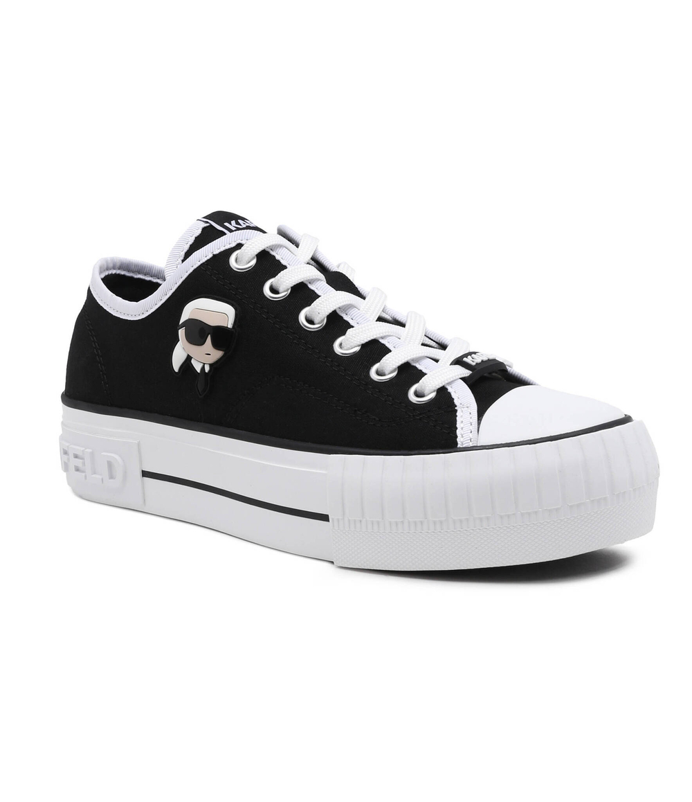 Кеды KAMPUS MAX NFT Karl Lagerfeld - черный(KL60424)