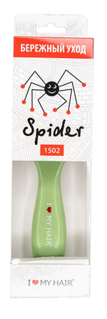 Щетка ILMH "Spider Classic" 1502 зеленая глянцевая L