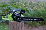 Аккумуляторная цепная пила Greenworks GD40CS18, 2005807,40v, 40 см, без АКБ и ЗУ