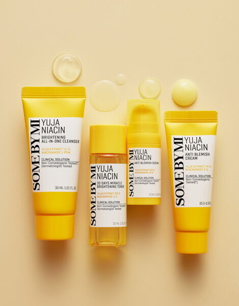 Набор миниатюр для осветления кожи Some By Mi Yuja Niacin Anti Blemish Starter Kit Edition