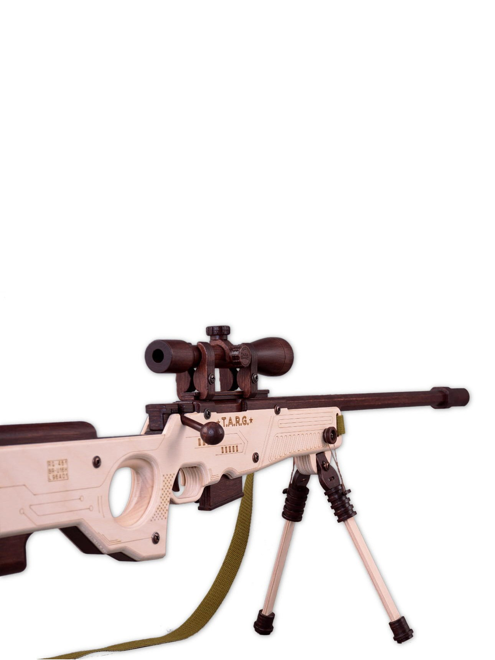 Деревянный конструктор Снайперская винтовка AWP (TARG)