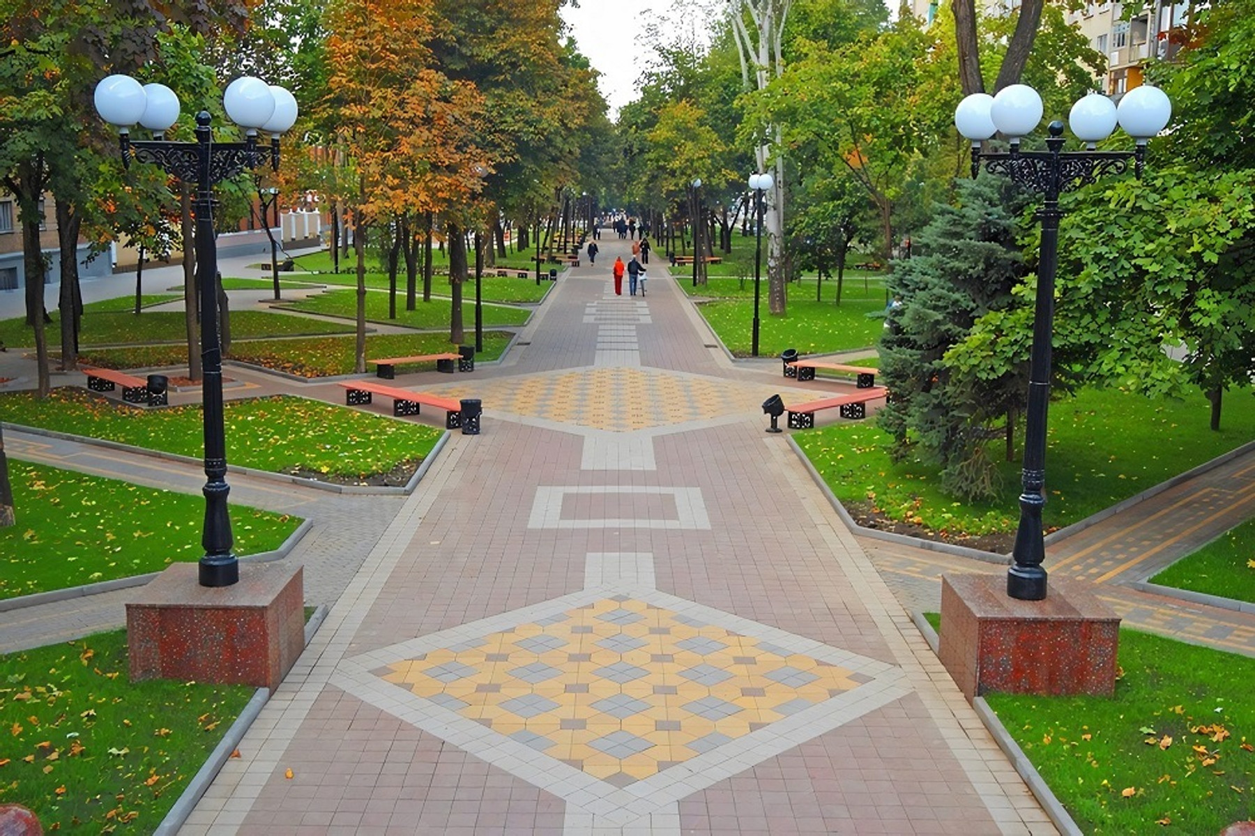 Популярность на рынке тротуарной плитки