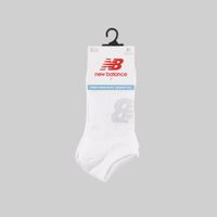  Носки New Balance Flat Knit No Show 3PR артикул:LAS03223/WT - купить в магазине Дайс