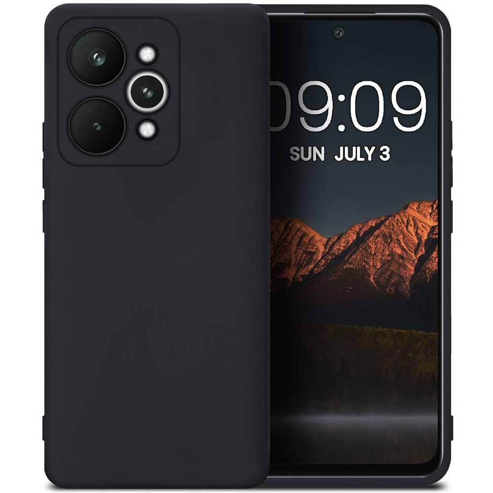 Мягкий Soft Touch чехол из силикона для REALME 15 PRO с бархатной подкладкой