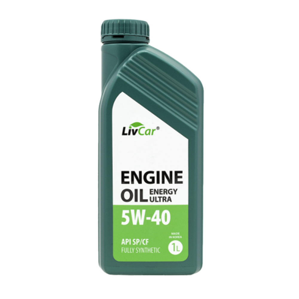 Масло моторное синтетическое LIVCAR 5W40 ENGINE OIL ENERGY ULTRA   1л