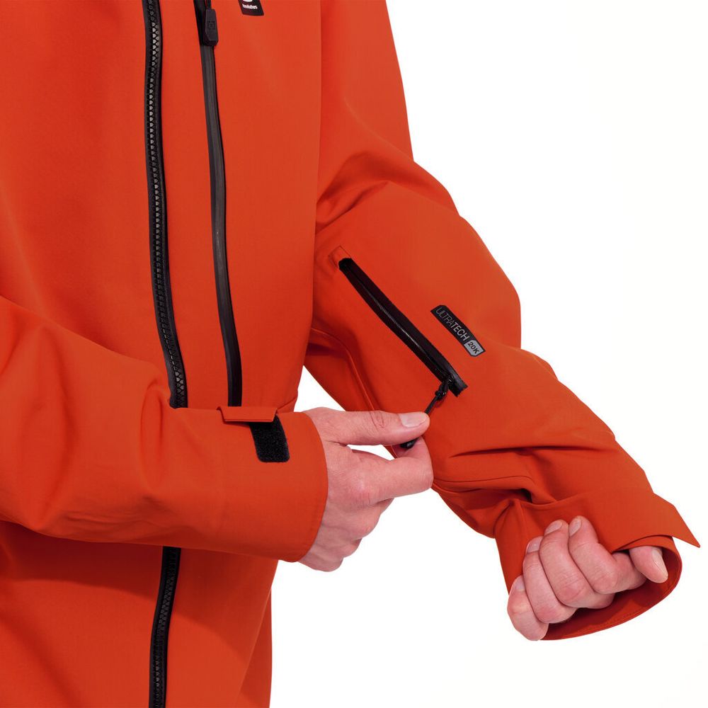 Куртка мужская сноубордическая Horsefeathers TERRA JACKET (red clay)