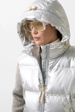 Куртка-жилет BOGNER SPORT LIVY1-D серебристого цвета