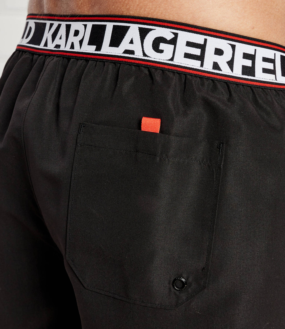 Шорты для плавания Karl Lagerfeld - черный(235M2209)