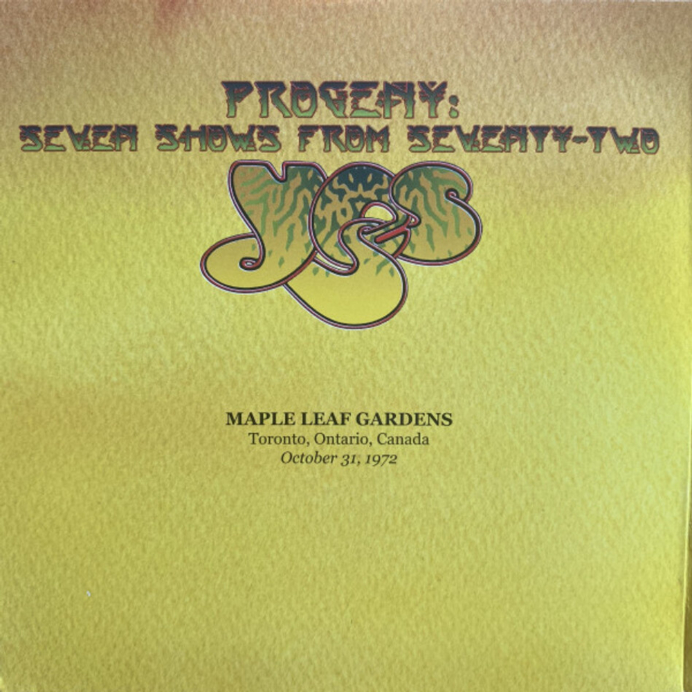 Yes / Progeny: Seven Shows From Seventy-Two (14CD)