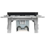 FLITE Розетка TV экранированная проходная тип M РТВм-1-1-2-ФлЧ черный IEK