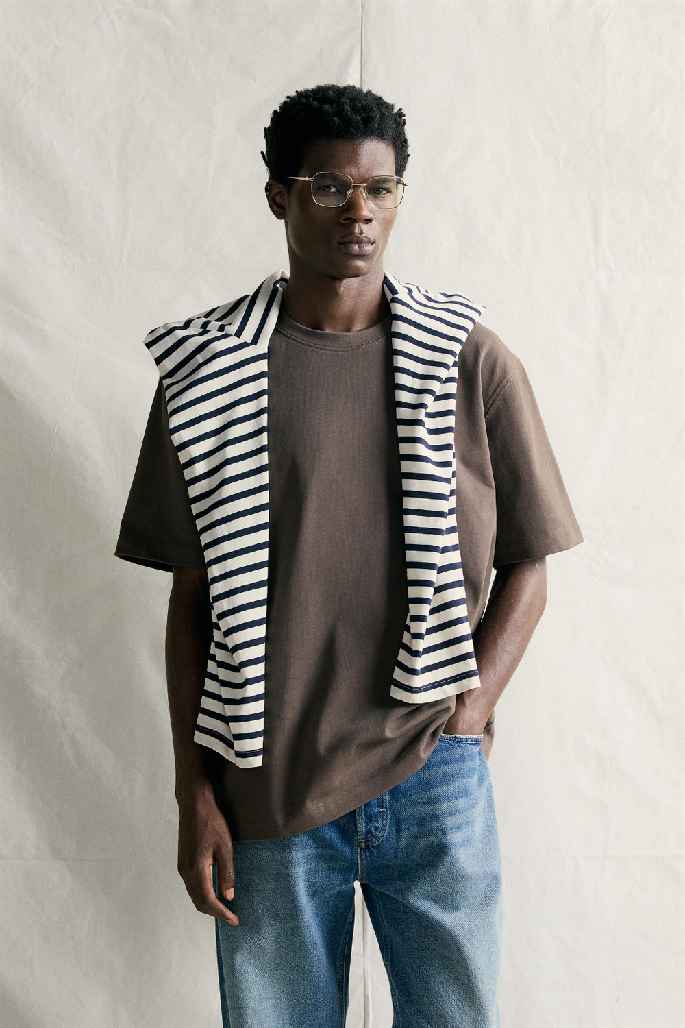 ФУТБОЛКА HEAVYWEIGHT С КОРОТКИМИ РУКАВАМИ — ZARA