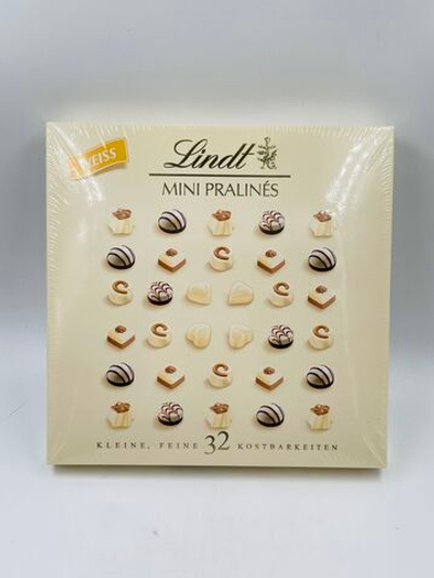 Набор конфет Lindt Мини-пралине в белом шоколаде, 163 г (Германия)