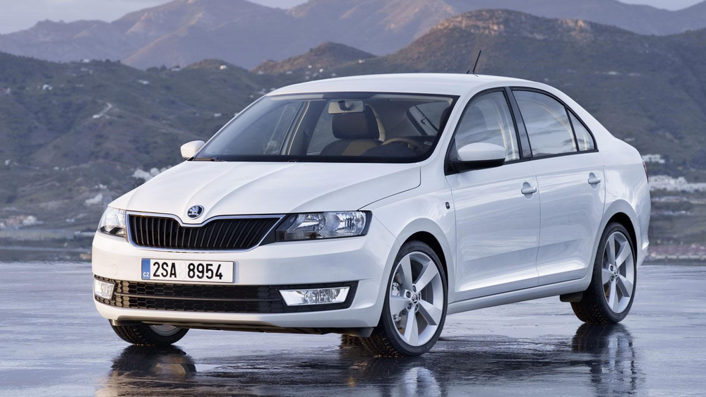 Арка левая Skoda Rapid 2012-2020 седан