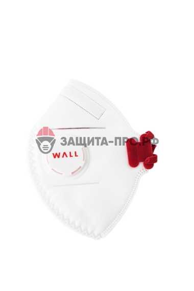 Респиратор медицинский Wall 99HK, FFP3, с клапаном выдоха, складной