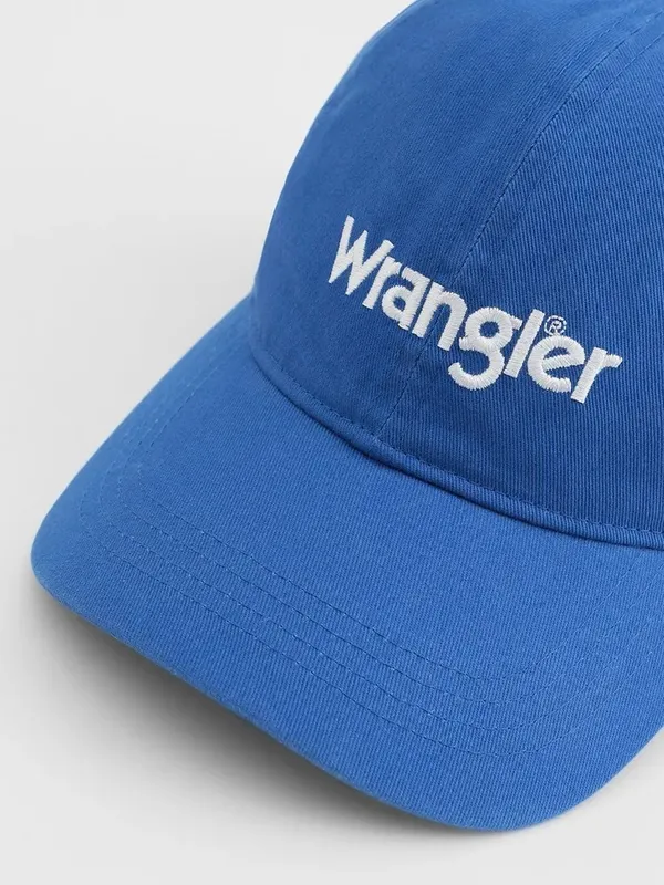 Кепка взрослая WRANGLER WASHED LOGO CAP WRANGLER BLUE