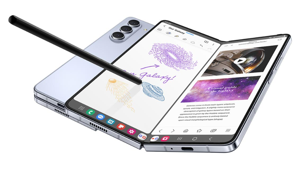 Samsung Galaxy Z Fold5 — 256 ГБ, голубой (Icy Blue)