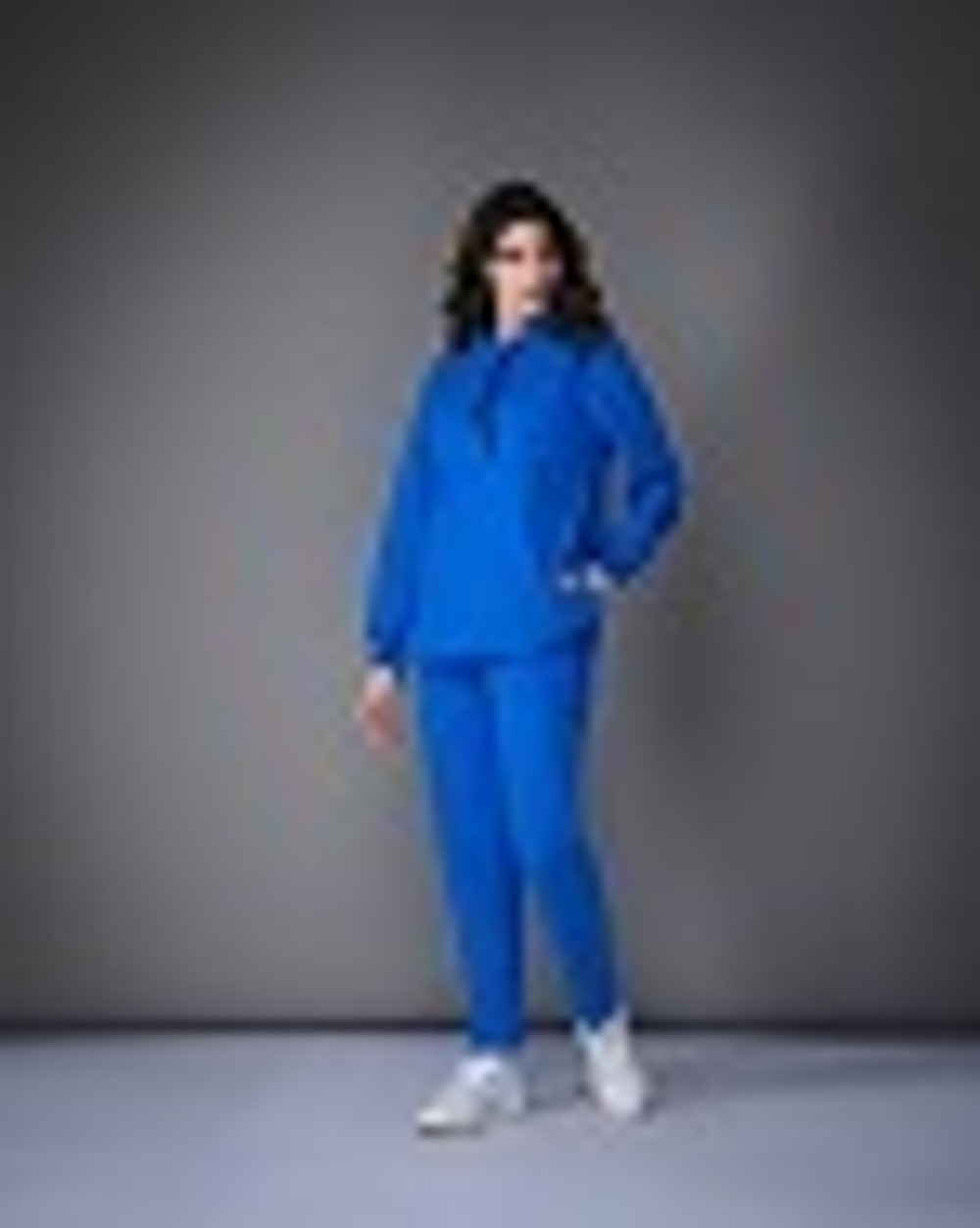 14-04-21 SS Спортивный костюм с брюками, синий XL