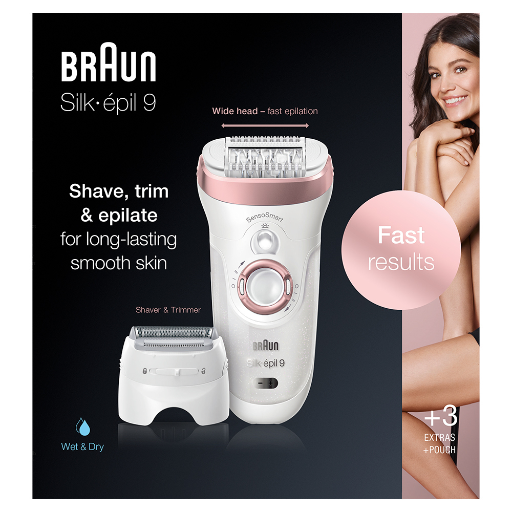 Эпилятор Braun Silk-epil 9 SensoSmart 9/720