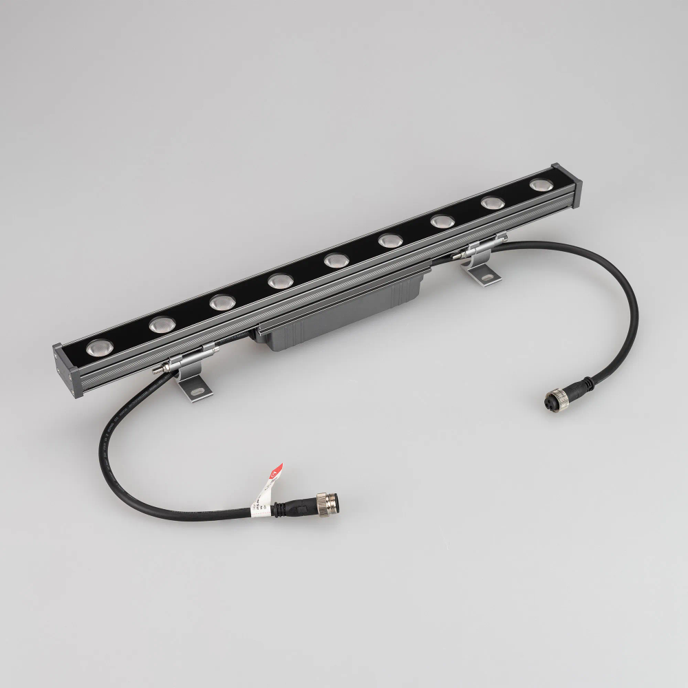 Линейный прожектор AR-LINE-500-9W Day4000 (GR, 15x60 deg, 230V) (Arlight, IP65 Металл, 3 года) 041723