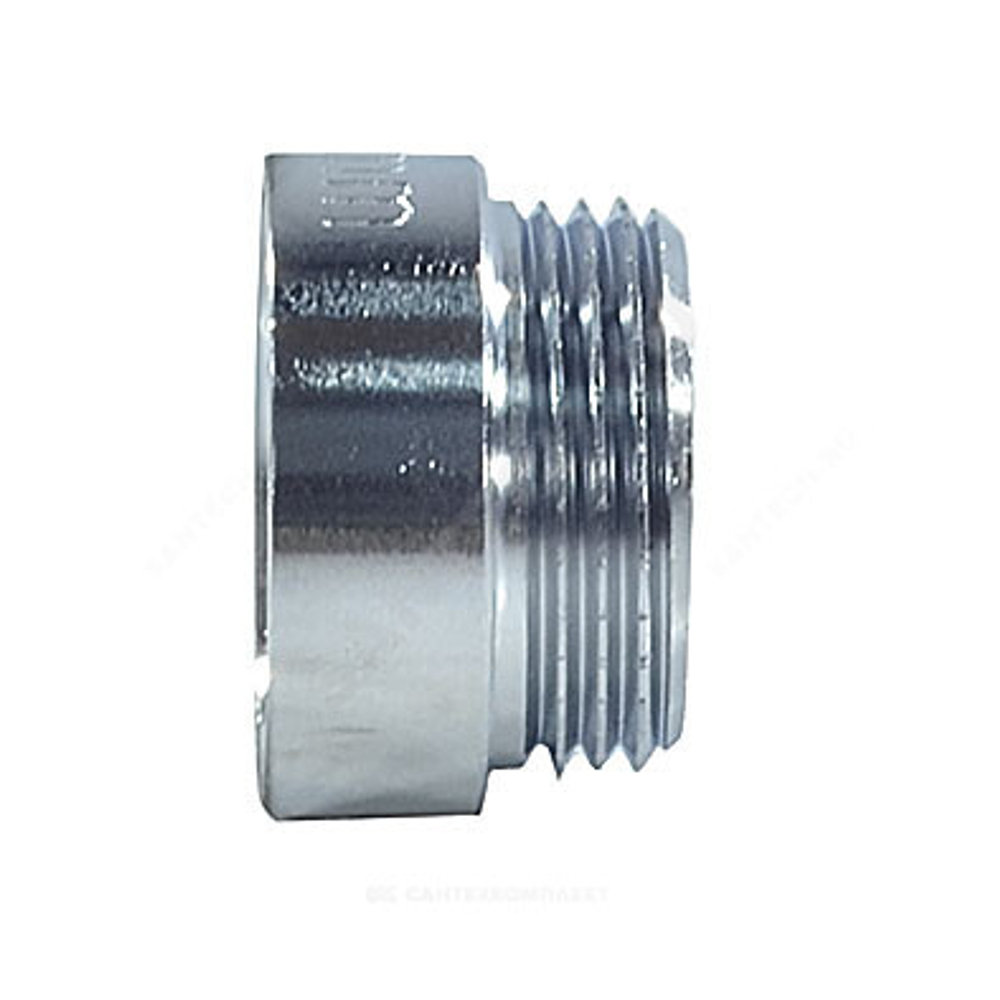 Удлинитель латунь хром Ду 20 (3/4") L=80мм ВР/НР SantechSystems