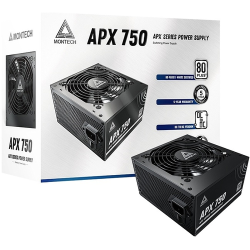 Блок питания Montech 750W APX 750, 120 мм, 80 PLUS Standard (XWYA11-750W)