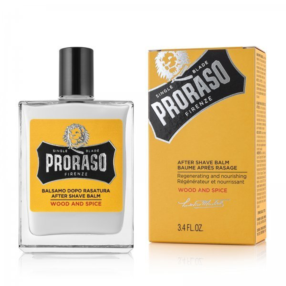 Proraso Wood and Spice - Бальзам после бритья 100 мл