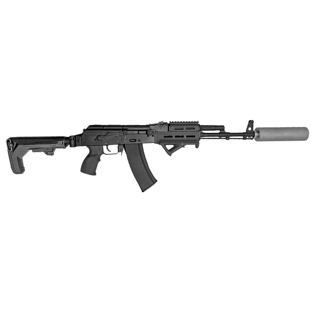 Приклад "Вега" телескопический, под трубы Mill-spec и Com-spec, антилюфт, К.Арма/ K.Arma