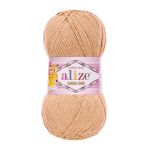 Пряжа Alize (Ализе) Cotton Gold / уп.5 мот. по 100 г, 330м, 446 пепельная пудра A