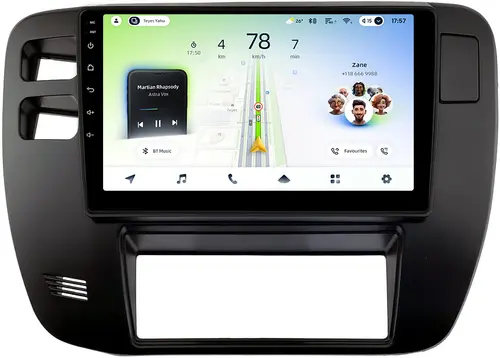 Магнитола для Nissan Patrol Y61 1997-2004 - Teyes CC4L-DTS монитор 9" IPS, Android 14, Быстрая, Snapdragon 662, CarPlay, 4G SIM-слот