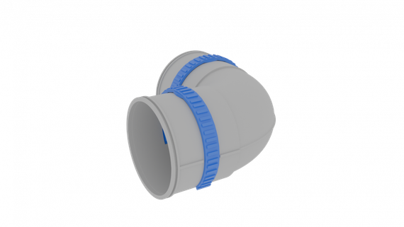 Отвод 90° Flexag FL110-PP90