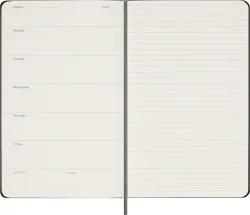 Еженедельник Moleskine Classic WKNT Large недатированный (DHUNDB12WN301) 2