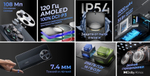 Смартфон TECNO SPARK 30 Pro 8/128ГБ (Ростест), Dual nano SIM, Obsidian Edge