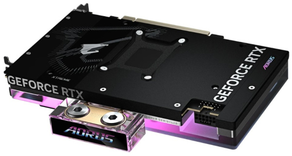 Видеокарта GIGABYTE GeForce RTX 5080 AORUS XTREME WATERFORCE WB (GV-N5080AORUSX WB-16GD)