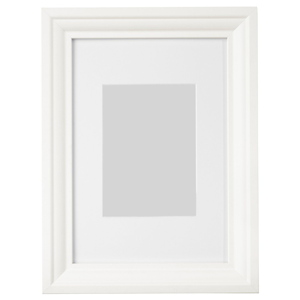IKEA EDSBRUK  (ИКЕА ЕДСБРУК)  -  Рамка - белая 21x30 см