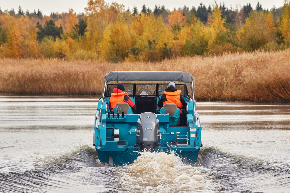 Алюминиевая лодка BERKUT Active DC