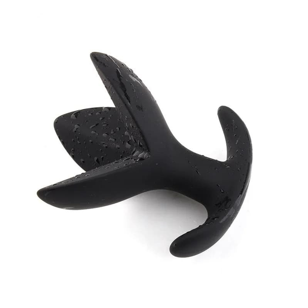 Анальный расширитель "Triple Black Lotus" тройной